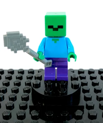 LEGO Minecraft - Zombie, dark purple legs