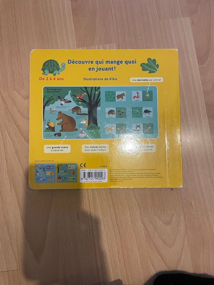 Livre Qui mange quoi? - photo numéro 3