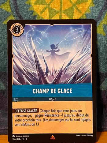 Carte Lorcana - Champ de glace - 166/204 - FR - 4