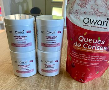Owari  modérateur d'appétit  et tisane queue de cerise 