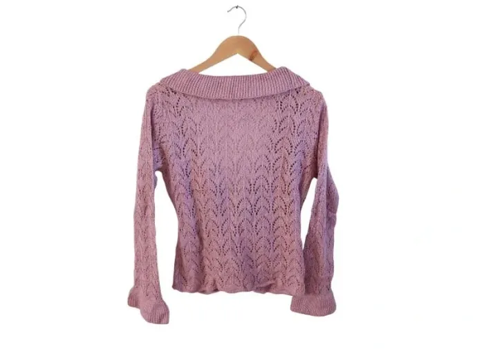 C19 pull rose evelyne miler L - photo numéro 2
