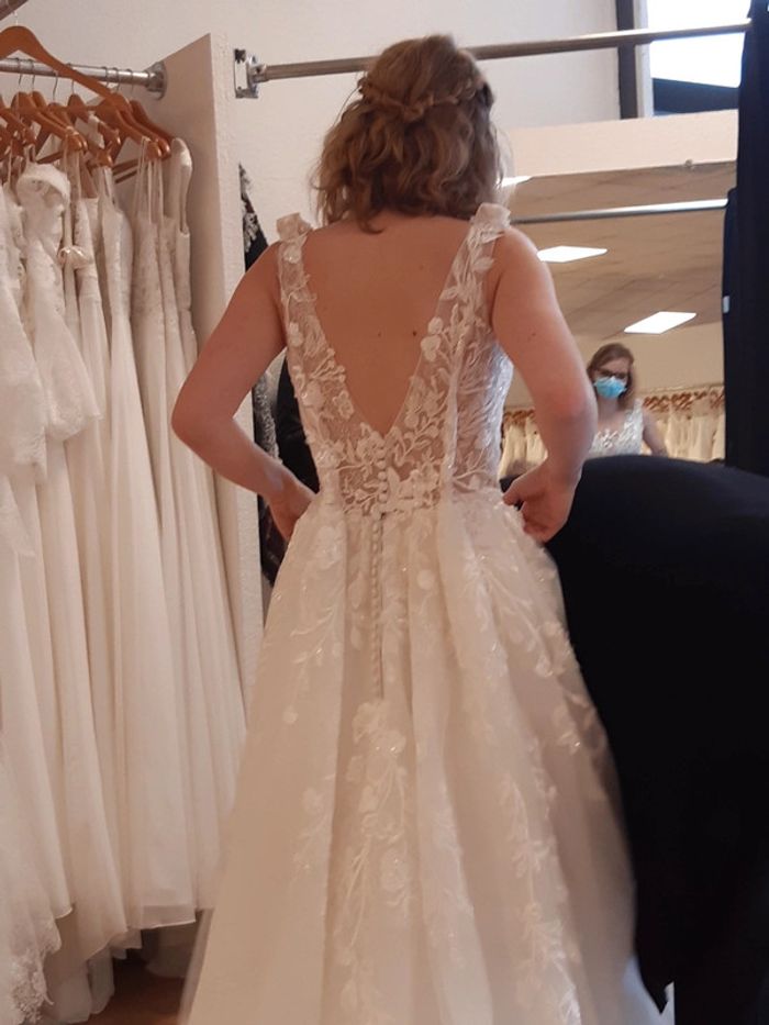 Robe de mariée + jupon - photo numéro 6