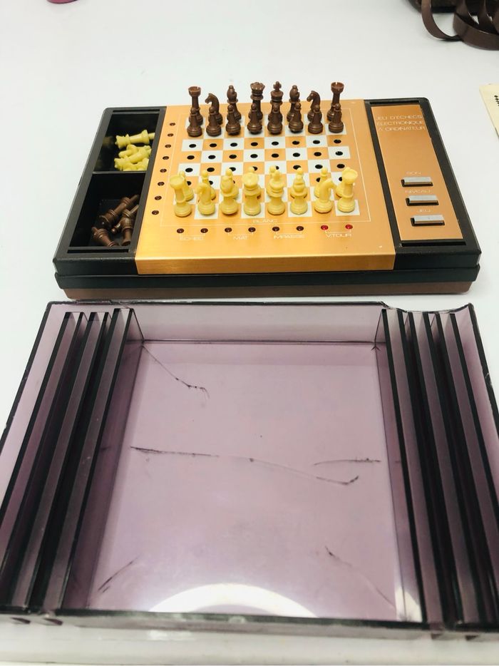 Jeu d’échecs électronique computachess vintage - photo numéro 8