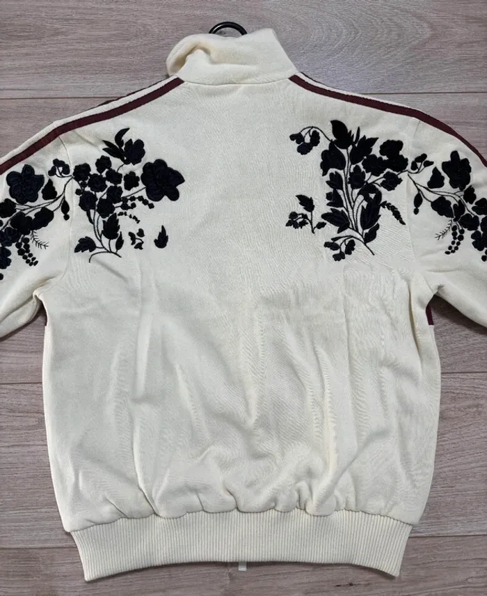 Veste adidas x ASOS brodée à fleur – Taille M – neuve - photo numéro 3