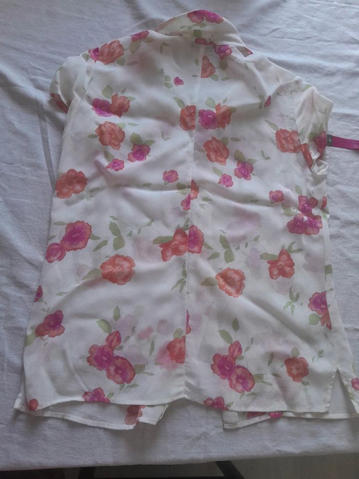 Cacharel vintage chemisier voile taille 38 - photo numéro 4