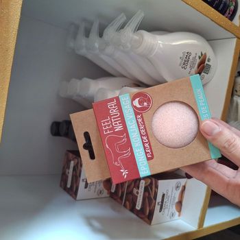 Éponge Konjac visage à la fleur de cerisier - 100% naturelle - Feel Natural