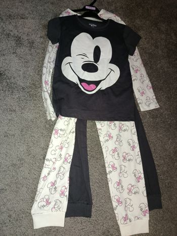 Lot pyjamas minnie1 manches longues