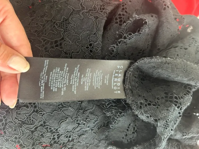 Claudie Pierlot, blouse, top modèle baily femme, taille 40 - photo numéro 7