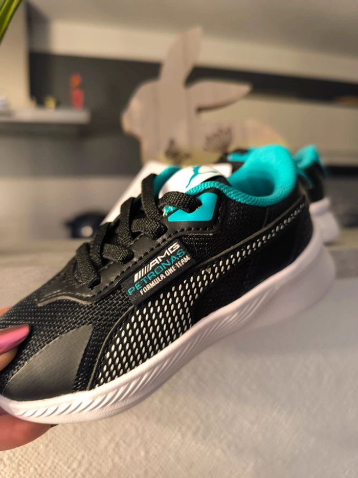 Basket puma ,lacets élastiques, neuve , édition AMG  , taille 23 , neuves , idée cadeau - photo numéro 5
