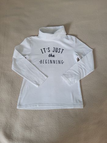 Pull col roulé kiabi 6 ans 119 cm