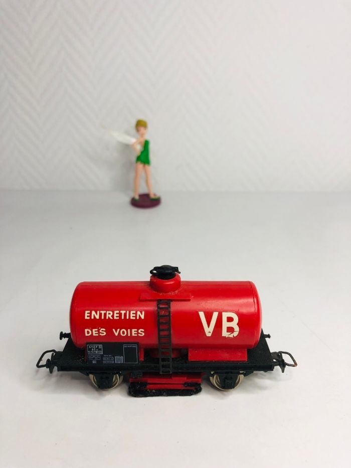 Jouef 6495 Ho citerne 2 essieux nettoyeur de voie VB - photo numéro 2