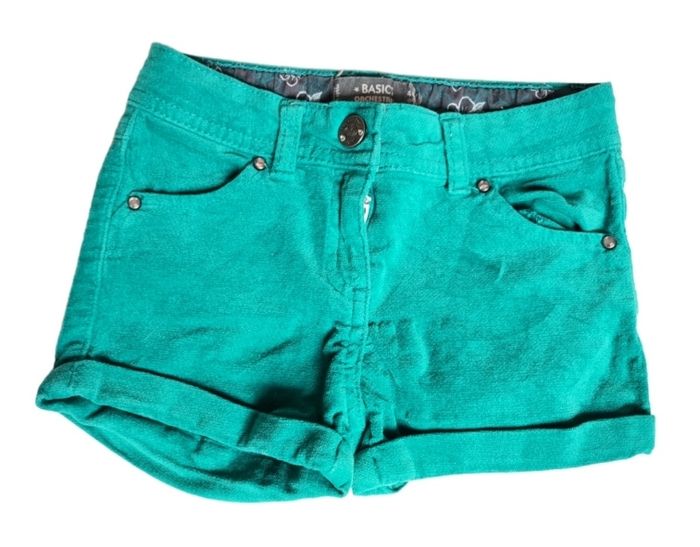 🌸 2 shorts en velours - Noir et Vert - Orchestra - 4 ans 🌸 - photo numéro 2