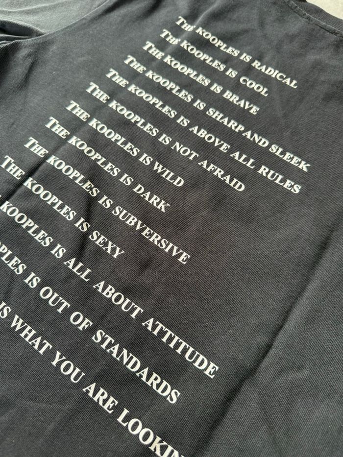 T-shirt The Kooples / Noir / XS - photo numéro 6