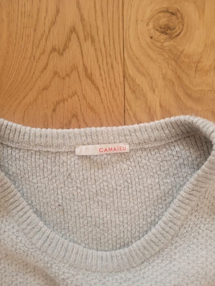 Pull blanc - photo numéro 2
