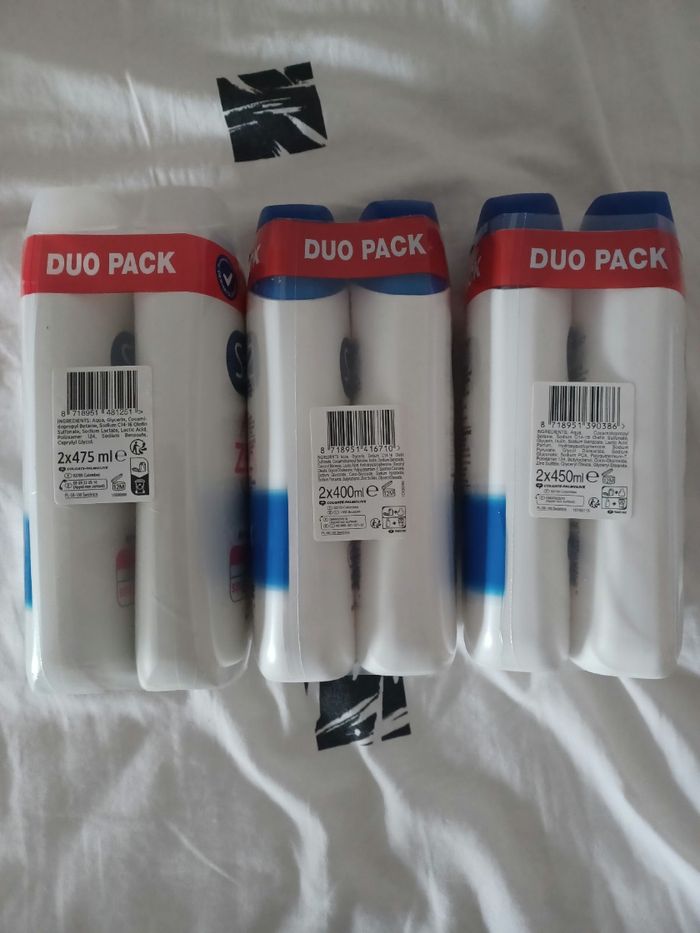 Lot de 6 gel douche sanex - photo numéro 3