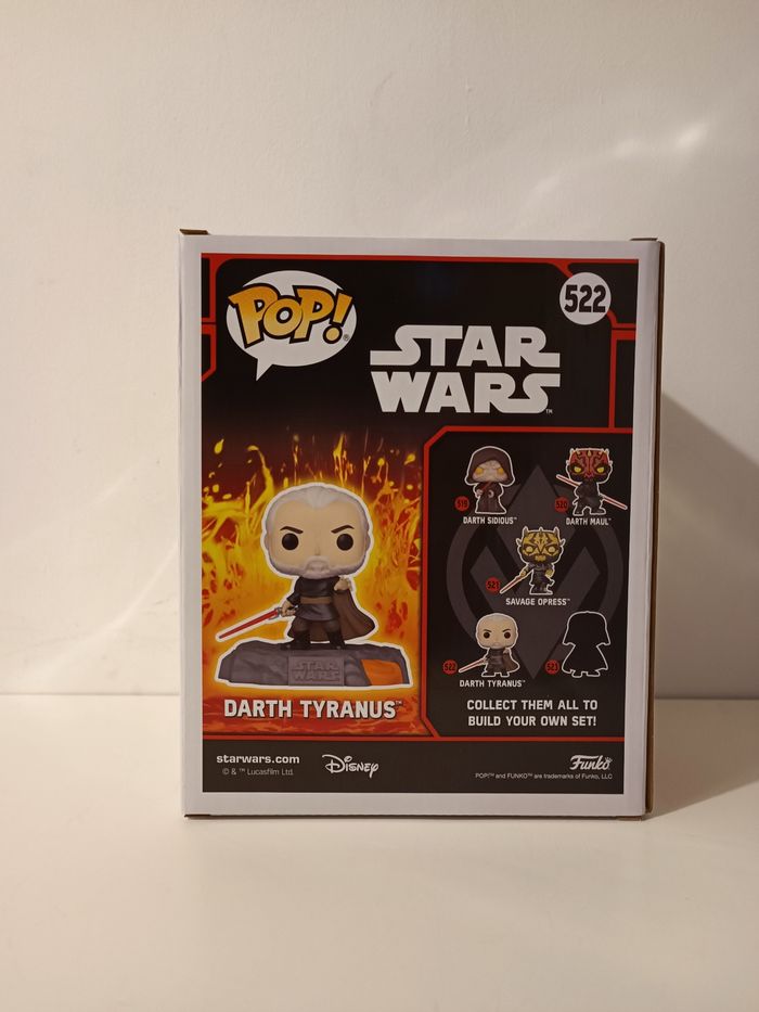 Pop : Star Wars 522 - Darth Tyranus - photo numéro 3