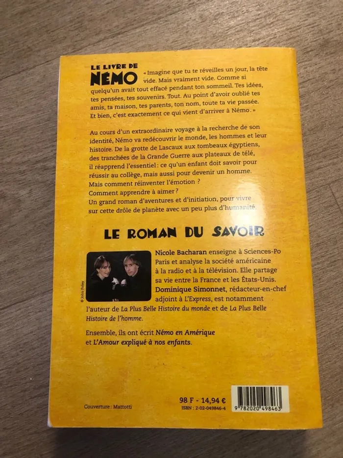 Le livre de Nemo - photo numéro 2