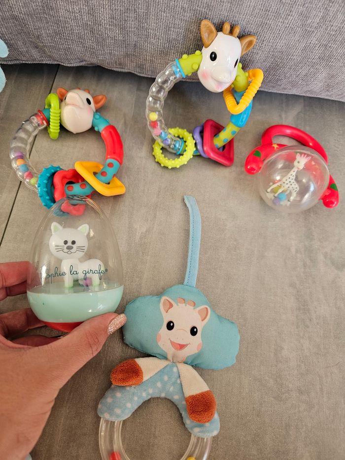 Lot sophie la girafe 🦒  jouets d'éveils - photo numéro 3