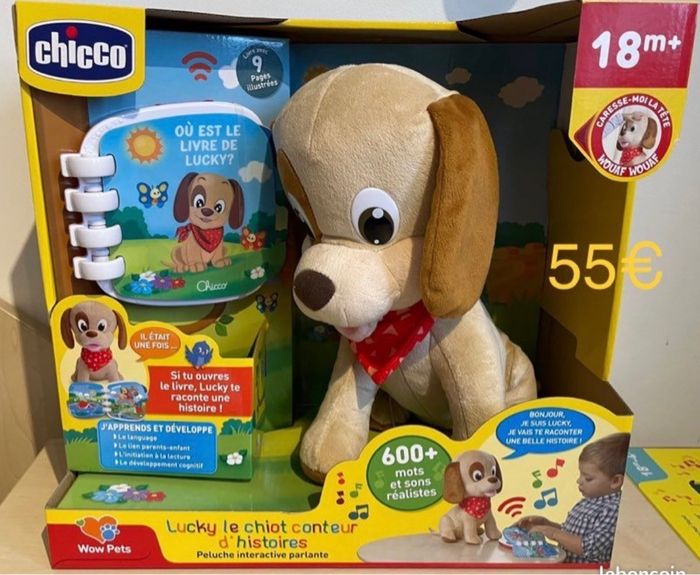 Lucky le chiot conteur d’histoires Chicco