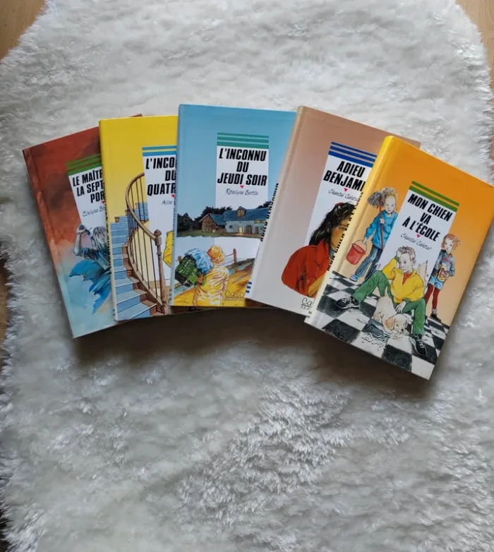 Lot de 5 livres Cascade
