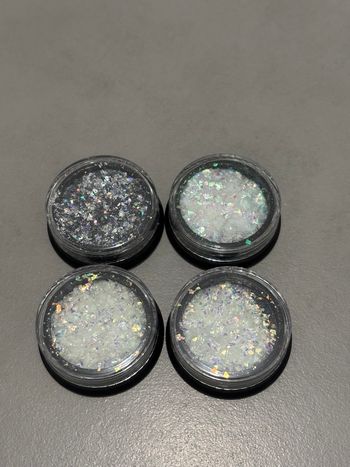 Lot de 4 paillettes à effets