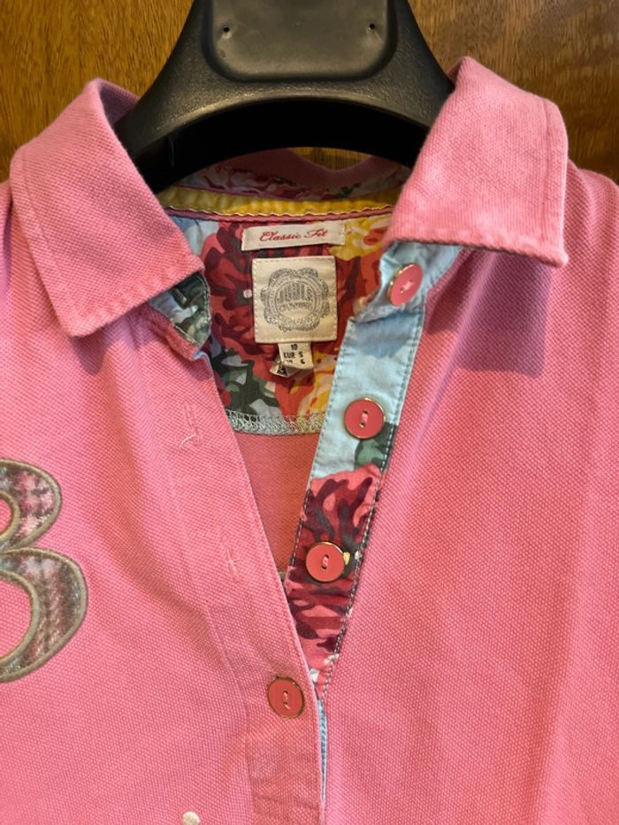 Polo Joules rose  taille s - photo numéro 4