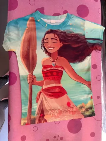 Tee shirt Vaiana 5 ans