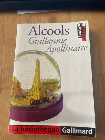 Alcools - Guillaume Apollinaire - éditions la bibliothèque Gallimard