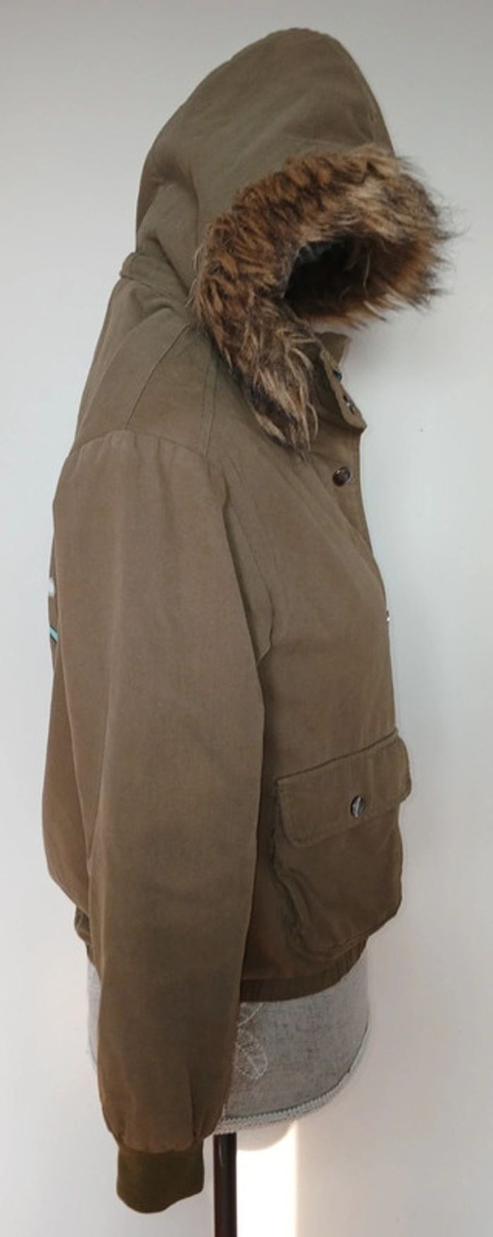 Manteau Kaki Shein - photo numéro 3