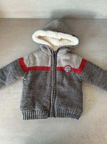 Veste molletonné bébé creeks