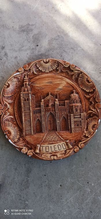 Assiette décorative Tolède