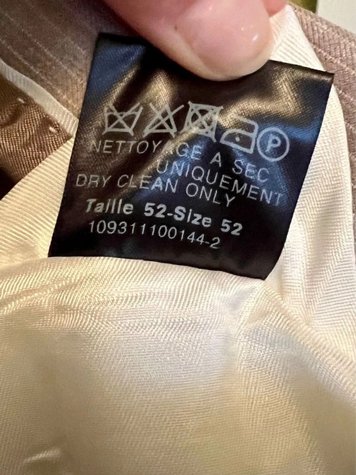 Costume complet en laine Burton taille large - photo numéro 7