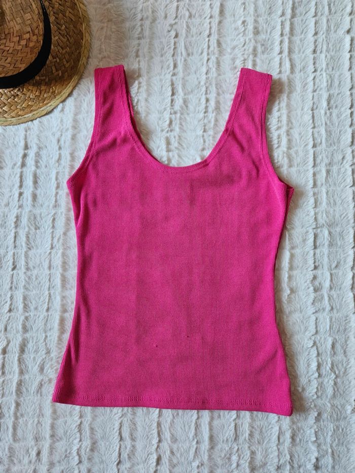 Débardeur fuchsia taille 36 - photo numéro 4