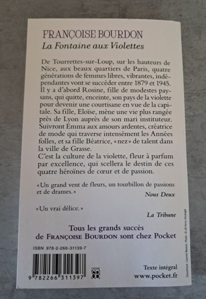 Françoise Bourdon. La fontaine aux violettes. - photo numéro 2