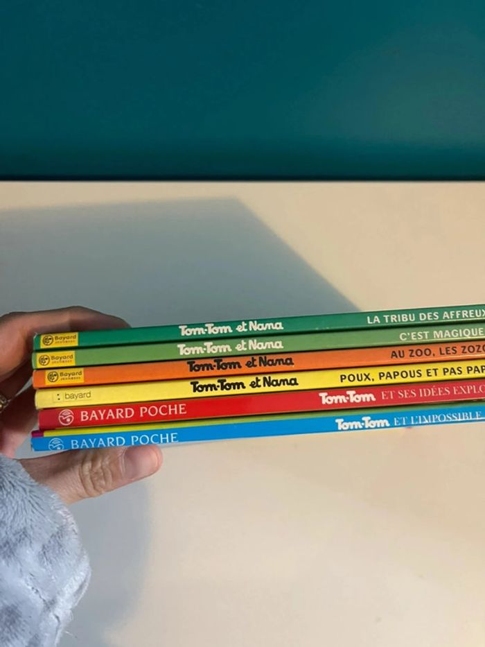 6 livres bande dessinée Tom Tom et nana - photo numéro 5