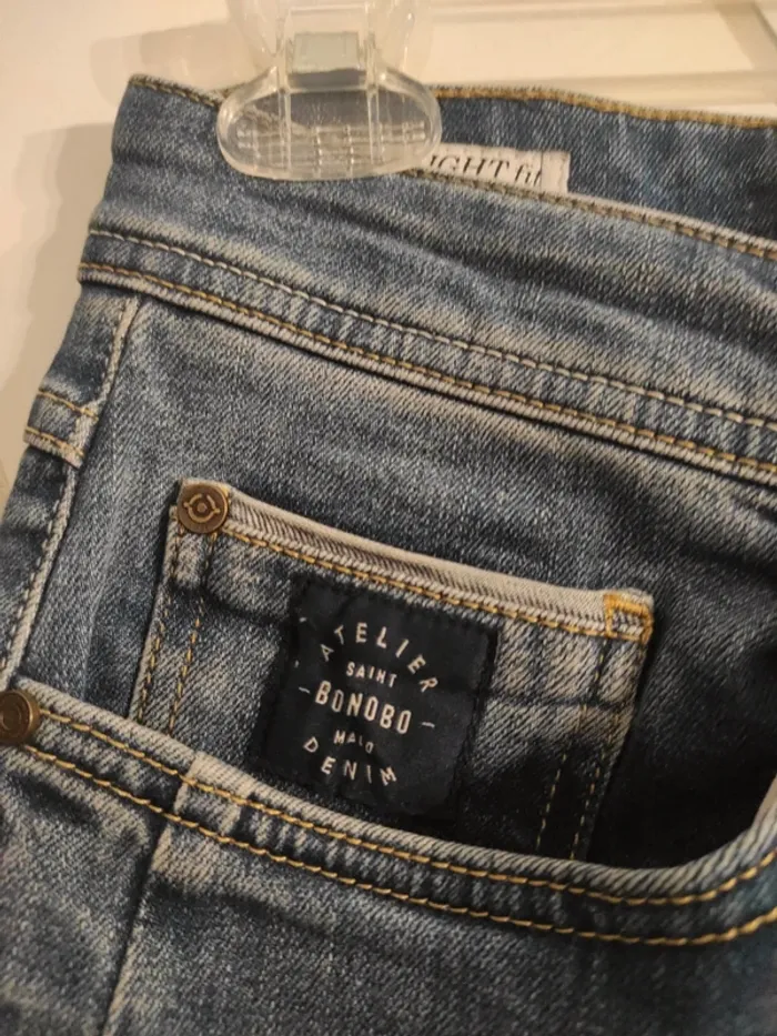 Jeans homme bonobo straight T36 - photo numéro 3
