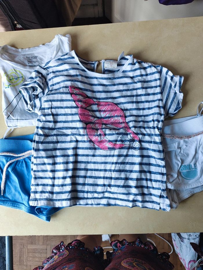 Lot 2 tenues été short t shirts 2/3 ans - photo numéro 7