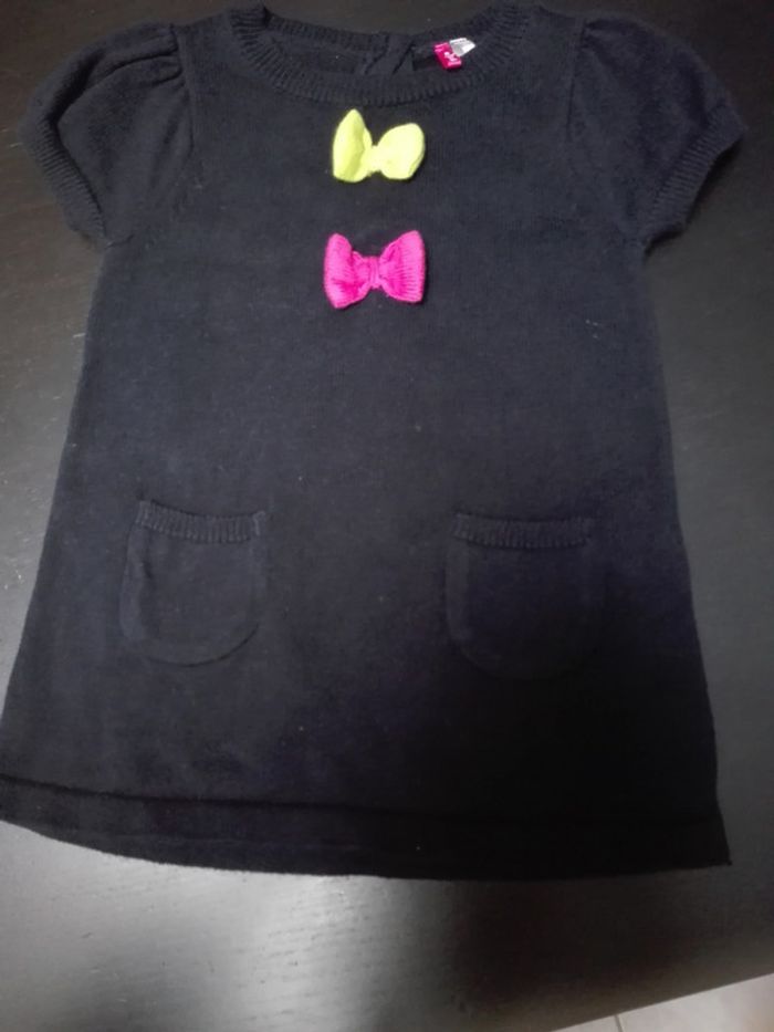 Robe chaude marine noeuds fluos