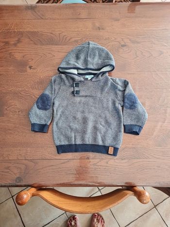 Sweat à capuche 18 mois Obaibi