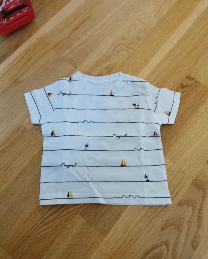 Lot 10 tee shirts manches courtes 6-9 mois - photo numéro 6