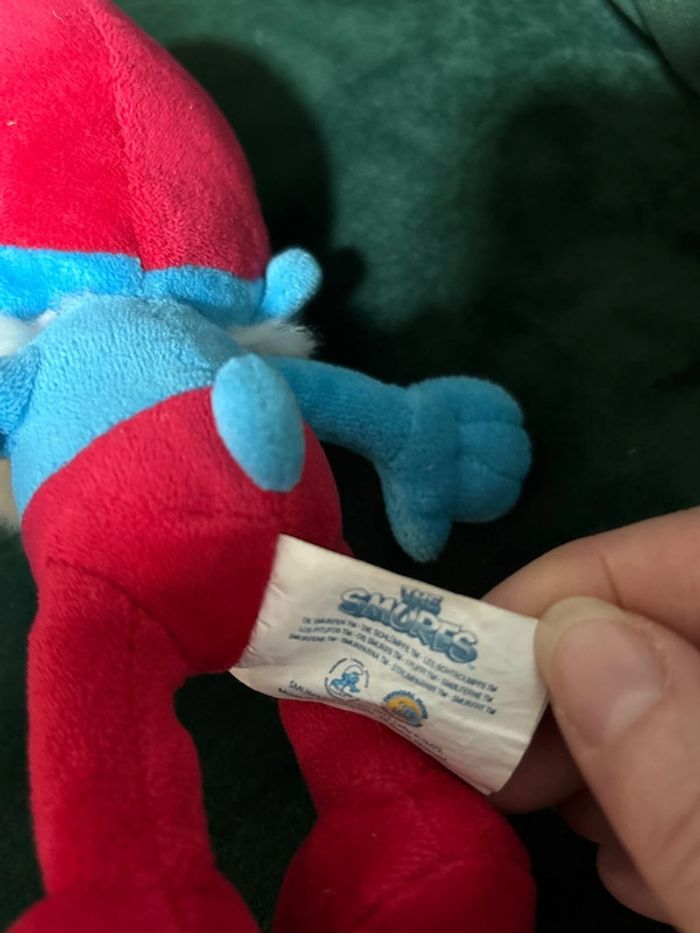 Peluche schtroumpfs - photo numéro 2