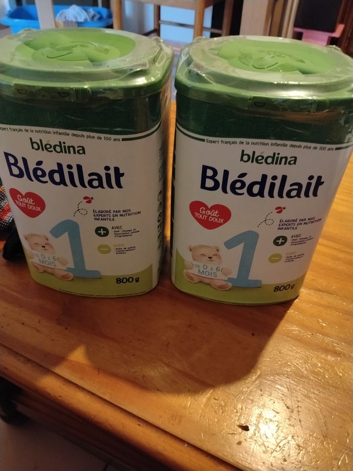 Vend  lait bledilait 2 boites
