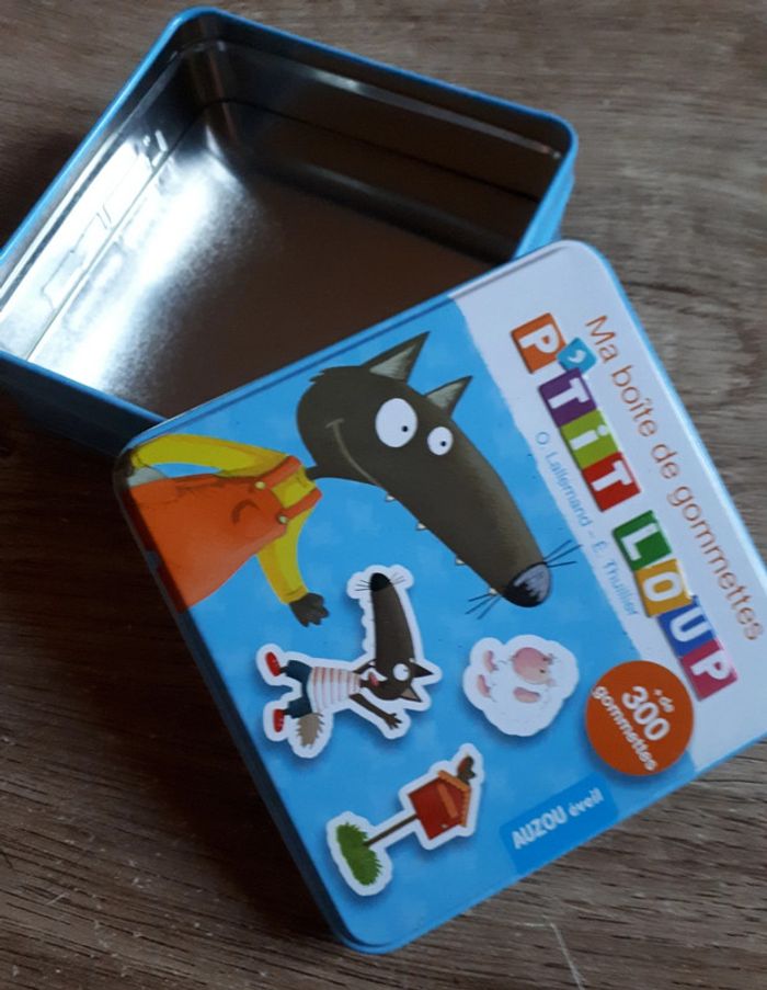 💖 Petite boîte (vide) P'tit loup Auzou 💖 #emyfleury_scolaire - photo numéro 2