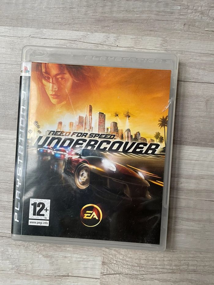 Jeu PS3 Need For Speed Undercover. Bon état
