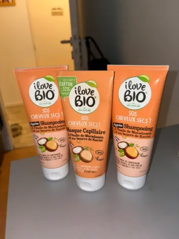 Lot de soins cheveux - cheveux secs