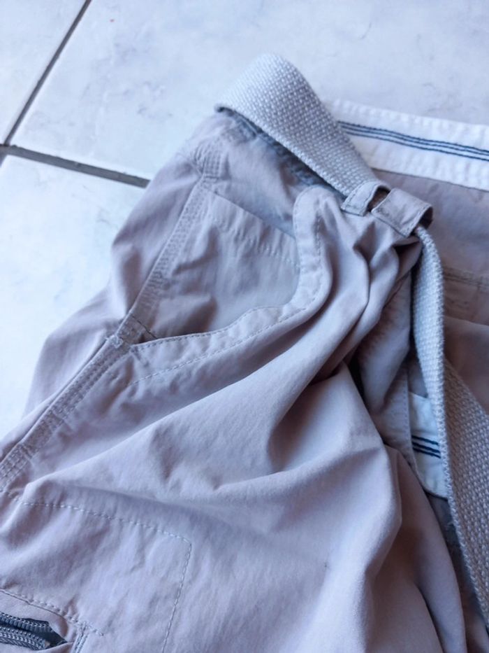 Short beige avec ceinture - photo numéro 12