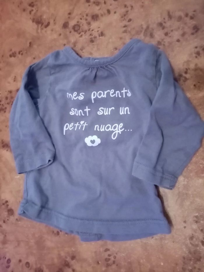 T shirt 3 mois fille