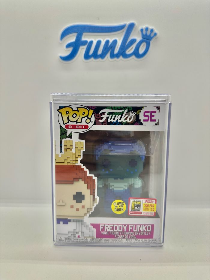 Funko Pop Freddy 8 Bit GITD SDCC 2018 500 Pcs