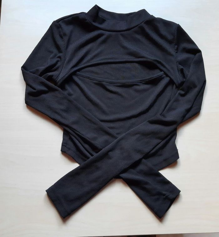 Crop top noir Shein XS - photo numéro 5