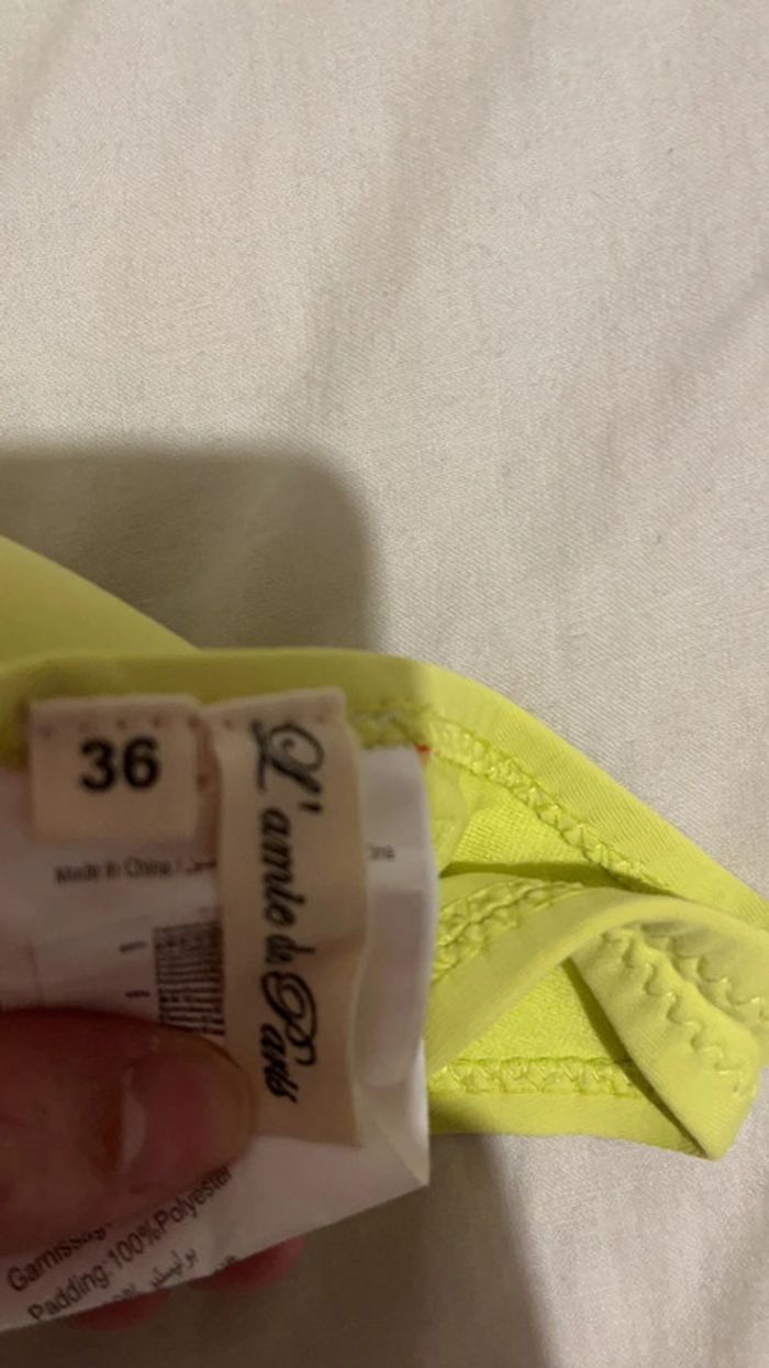 Bikini maillot de bain 2 pièces 36 avec coussinets amovibles - photo numéro 3